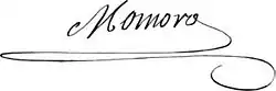 Antoine-François Momoro – podpis