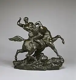 Lapité a kentaur , 1848
