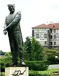 Pomník Antonína Dvořáka v Nelahozevsi (1987)