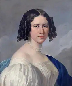 Antonín Machek: Henrietta Ritterová z Rittersbergu (Národní galerie)