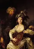 Roxolana a sultán Sulejman, 1780