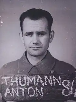 Anton Thumann po zatčení