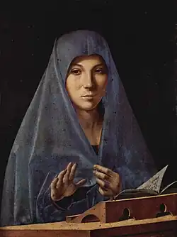 Zvěstování Panny Marie (1475, Museum v Palermu)