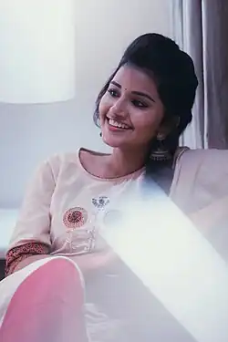 Anupama Parameswaranová (7. července 2018)