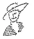 Guillaume Apollinaire – kaligrafie