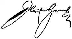 Augustin Heřman – podpis