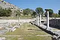 Fórum Filippoi a Via Egnatia.