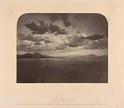 Mraky, albuminový tisk z mokrého kolodiového negativu na tenkém, hladkém, krémovém papíru, 1863