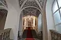 Schodiště se sousoším sv. Cyrila a Metoděje