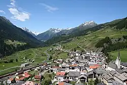 Pohled na obec
