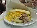 Plněná arepa