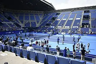 Japonsko zvolilo dějištěm skupiny A Ariake Coliseum, centrkurt tokijského olympijského areálu