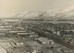 Pohled na Usť-Omčug (1958)