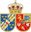 Erb krále Karla a královny Kristiny Švédské