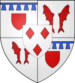 Erb Salm-Reifferscheidtů, užívaný zhruba do r. 1600