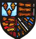 Erb Thomase, vévody z Gloucesteru a hraběte z Essexu