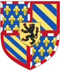 Jan I. přidává znak Flander
