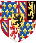 od Filipa III. po Marii, přidáno Brabantsko a Limbursko