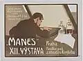 Arnošt Hofbauer Plakát XIII. Výstava Mánesa (1904)