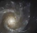 Spirální galaxie NGC 3631 se dvěma výraznými rameny
