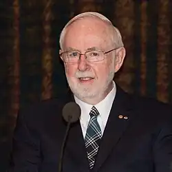 Arthur B. McDonald (7. prosince 2015)