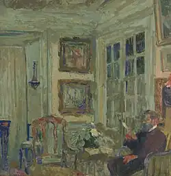 Arthur Fontaine čtoucí (1904)