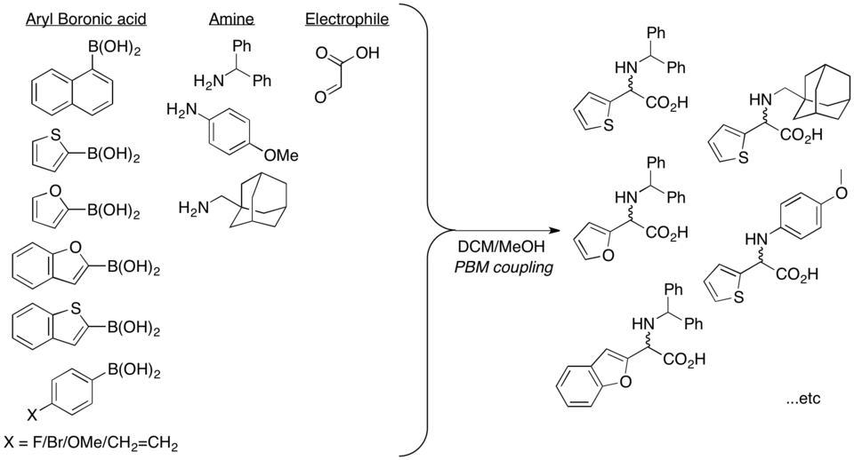 Syntéza arylglycinů