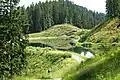 Jezero Arzjoch poblíž Fügenu