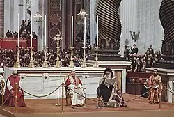 Athenagoras I a papež Paul VI v Římě