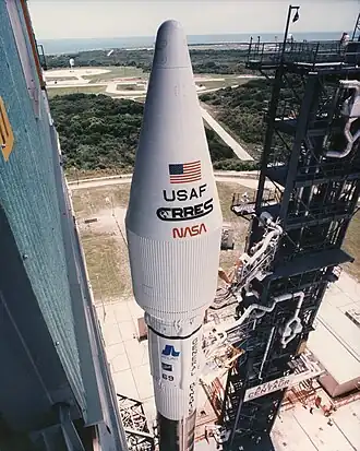 Atlas I se satelitem CRRES
