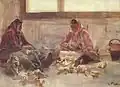 Augustin Němec - Stříhání ovcí