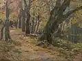 Augustin Satra V parku (1904)