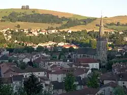 Historické jádro s kostelem sv. Gérauda