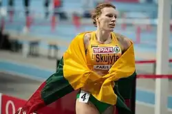 Fotografie Austra Skujyte v Paříži v roce 2011