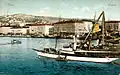 Přístav ve Fiume v roce 1910