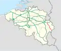 Mapa Dálnice A27