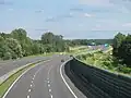 E40 v Zabrze ve Slezsku v Polsku