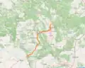 Autostrada Ibrahim Rugova Map (May 2017)