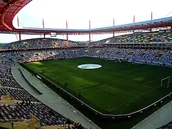 Interiér stadionu