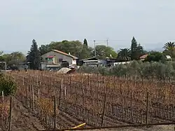 Zástavba ve vesnici Avigdor