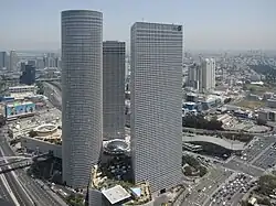 Komplex Azrieli Center v Tel Avivu
