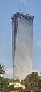 Pohled na mrakodrap, září 2016