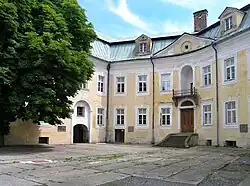 Budova místního zámku
