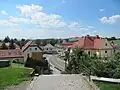 Pohled od kostela