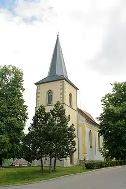 Střed vesnice
