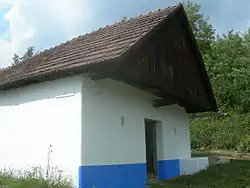 Vinařská stavba v lokalitě Vinohrady, v této části Havřic se v současné době víno nepěstuje.