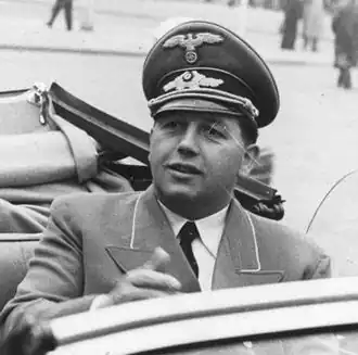 Josef Bühler v roce 1942