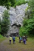 Dny otevřených dveří na Býčí skále v květnu roku 2015