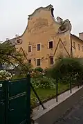 Zrušený kostel sv. Markéty ve Zlaté Koruně.
