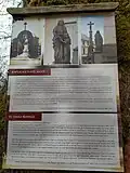 Bývalá kaple sv. Anny, informační tabule